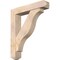 Ekena Millwork Funston Craftsman Smooth Bracket w/ Offset Brace, Douglas Fir, 7 1/2"W x 38"D x 44"H BKT0806X38X44FST04SDF - alternate 1